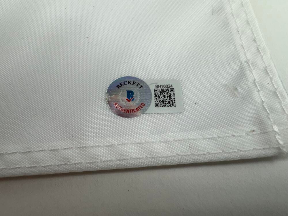 Paula Creamer Signed 2023 Kroger Queen City Championship Flag Autograph Bas K24 - Image 2