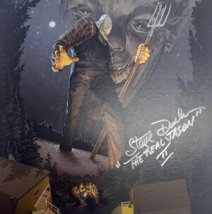STEVE DASH SIGNED FRIDAY THE 13TH PART 2 VINYL ALBUM LP AUTOGRAPH JASON VOORHEES
