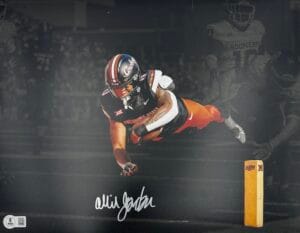 OLLIE GORDON SIGNED OKLAHOMA STATE COWBOYS 11X14 PHOTO AUTOGRAPH BAS J257
