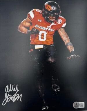 OLLIE GORDON SIGNED OKLAHOMA STATE COWBOYS 8X10 PHOTO AUTOGRAPH BAS J399