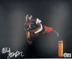 OLLIE GORDON SIGNED OKLAHOMA STATE COWBOYS 8X10 PHOTO AUTOGRAPH BAS J370