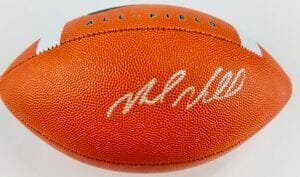 MIKE NORVEL SIGNED OFFICIAL SIZE NIKE FOOTBALL FLORIDA STATE SEMINOLES BAS K94