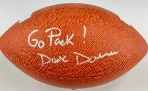 DAVE DOEREN SIGNED NIKE FOOTBALL NORTH CAROLINA STATE WOLFPACK AUTOGRAPH BAS K41