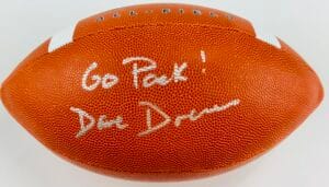 DAVE DOEREN SIGNED NIKE FOOTBALL NORTH CAROLINA STATE WOLFPACK AUTOGRAPH BAS K97