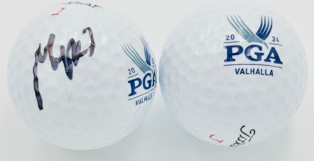 MAX HOMA SIGNED 2024 PGA CHAMPIONSHIP GOLF BALL VALHALLA LOUISVILLE AUTOGRAPH K1