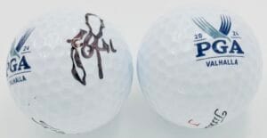JUSTIN ROSE SIGNED 2024 PGA CHAMPIONSHIP GOLF BALL VALHALLA AUTOGRAPH COA K1