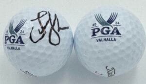 LUCAS GLOVER SIGNED 2024 PGA CHAMPIONSHIP GOLF BALL VALHALLA AUTOGRAPH COA J1