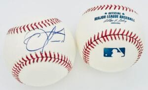 OSCAR TAVERAS SIGNED RAWLINGS OMLB BASEBALL ST LOUIS CARDINALS AUTOGRAPH COA K15