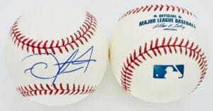 OSCAR TAVERAS SIGNED RAWLINGS OMLB BASEBALL ST LOUIS CARDINALS AUTOGRAPH COA J32