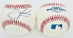 OSCAR TAVERAS SIGNED RAWLINGS OMLB BASEBALL ST LOUIS CARDINALS AUTOGRAPH COA K12