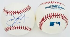 OSCAR TAVERAS SIGNED RAWLINGS OMLB BASEBALL ST LOUIS CARDINALS AUTOGRAPH COA K9