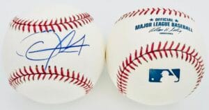 OSCAR TAVERAS SIGNED RAWLINGS OMLB BASEBALL ST LOUIS CARDINALS AUTOGRAPH COA J21