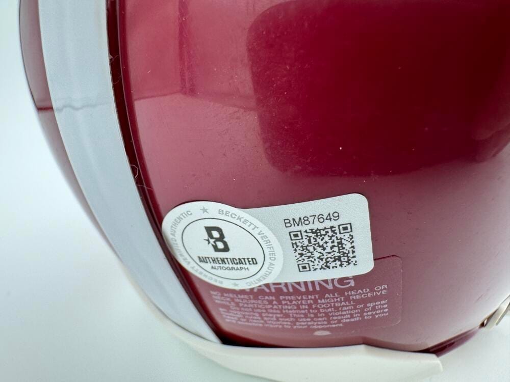 Nick Saban Signed Alabama Crimson Tide 2011 Championship Mini Helmet Bas J49 - Image 2