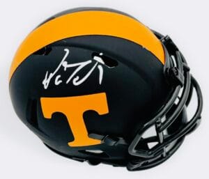 PAUL FINEBAUM SIGNED TENNESSEE VOLUNTEERS MINI HELMET VOLS AUTOGRAPH BAS J53