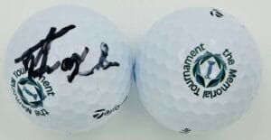 THOMAS DETRY SIGNED THE MEMORIAL TOURNAMENT GOLF BALL U.S. OPEN AUTOGRAPH COA K1