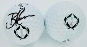 BRIAN HARMAN SIGNED THE MEMORIAL TOURNAMENT GOLF BALL 2024 BRITISH OPEN COA K1