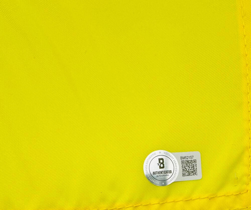 Patrick Cantlay Signed The Memorial Tournament Golf Flag British Open Bas J57 - Image 2