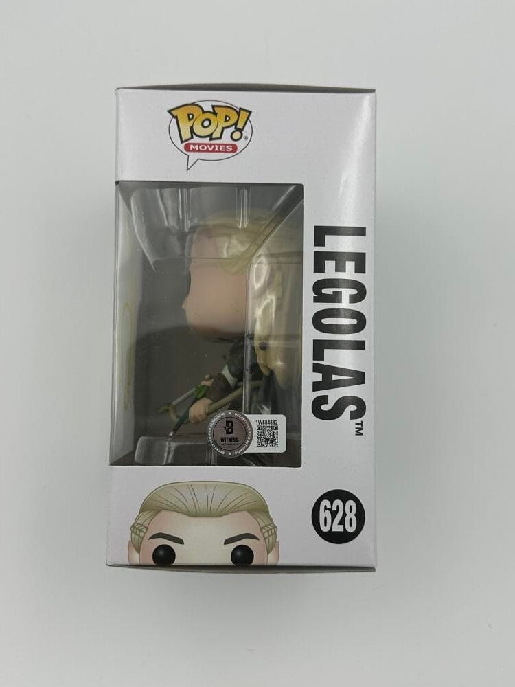 ORLANDO BLOOM SIGNED LEGOLAS FUNKO 628 LORD OF THE RINGS HOBBIT AUTOGRAPH BAS 82 - Image 2