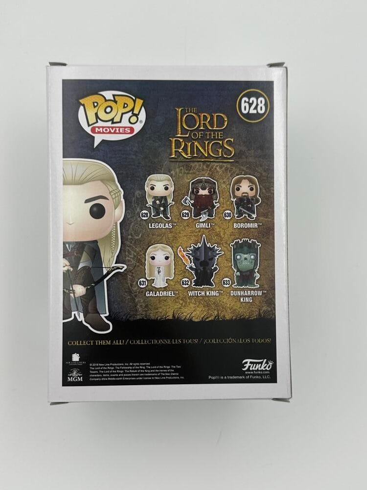 ORLANDO BLOOM SIGNED LEGOLAS FUNKO 628 LORD OF THE RINGS HOBBIT AUTOGRAPH BAS 82 - Image 3
