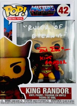 FRED TATASCIORE SIGNED KING RANDOR FUNKO 42 MASTERS OF THE UNIVERSE AUTOGRAPH 02