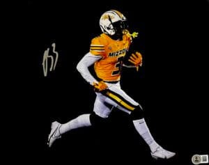LUTHER BURDEN SIGNED 11X14 PHOTO MISSOURI TIGERS MIZZOU AUTOGRAPH BAS J642