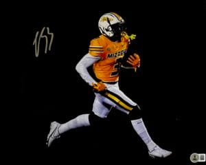 LUTHER BURDEN SIGNED 11X14 PHOTO MISSOURI TIGERS MIZZOU AUTOGRAPH BAS J640