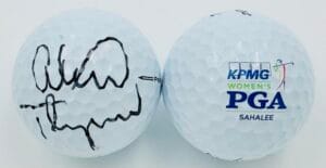 LEXI THOMPSON SIGNED 2024 WOMENS PGA CHAMPIONSHIP PRO V1 GOLF BALL SAHALEE K1