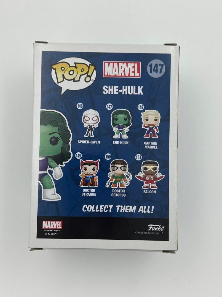 Tatiana Maslany Signed She-Hulk Funko Pop 147 Comikaze Autograph Marvel Bas 902 - Image 3