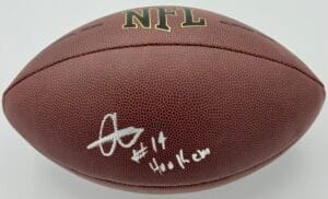 A'SHAWN ROBINSON SIGNED NFL FOOTBALL LONGHORNS ALABAMA CRIMSON TIDE PANTHERS J1