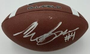 MAX BROWNE SIGNED NIKE ALL FIELD FOOTBALL USC TROJANS SKYLINE HS AUTOGRAPH J4