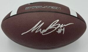 MAX BROWNE SIGNED OFFICIAL SPIRAL TECH NIKE FOOTBALL USC TROJANS AUTOGRAPH J5