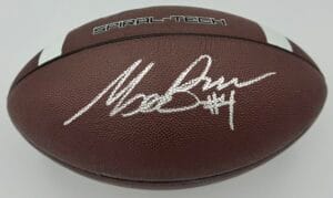 MAX BROWNE SIGNED OFFICIAL SPIRAL TECH NIKE FOOTBALL USC TROJANS AUTOGRAPH J3
