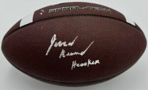 JERROD HEARD SIGNED NIKE SPIRAL TECH FOOTBALL TEXAS LONGHORNS RENEGADES COA J1