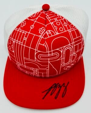 ROSE ZHANG SIGNED 2024 PARIS OLYMPICS WOMENS GOLF HAT TEAM USA AUTOGRAPH BAS K70