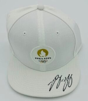 ROSE ZHANG SIGNED 2024 PARIS OLYMPICS WOMENS GOLF HAT TEAM USA AUTOGRAPH BAS K69