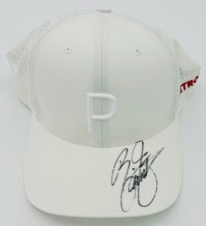 RICKIE FOWLER SIGNED PUMA GOLF HAT 2024 ROCKET MORTGAGE DETROIT CLUB BAS K62