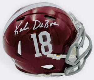 KALEN DEBOER SIGNED ALABAMA CRIMSON TIDE SIGNED MINI HELMET AUTOGRAPH BAS J97