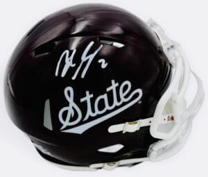 BLAKE SHAPEN SIGNED MISSISSIPPI STATE BULLDOGS MINI HELMET AUTOGRAPH BAS J74