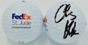 CHRIS KIRK SIGNED FEDEX ST JUDE CHAMPIONSHIP GOLF BALL MASTERS AUTOGRAPH COA J1