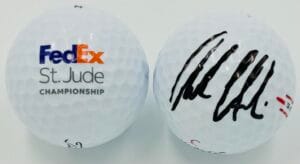 ADAM HADWIN SIGNED FEDEX ST JUDE CHAMPIONSHIP GOLF BALL MASTERS AUTOGRAPH J1
