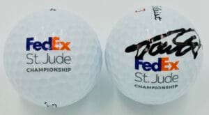 TOMMY FLEETWOOD SIGNED FEDEX ST JUDE CHAMPIONSHIP GOLF BALL MASTERS AUTOGRAPH J1