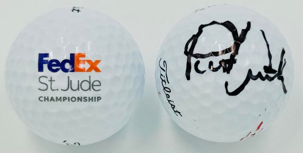 PATRICK CANTLAY SIGNED FEDEX ST JUDE CHAMPIONSHIP GOLF BALL AUTOGRAPH COA J1