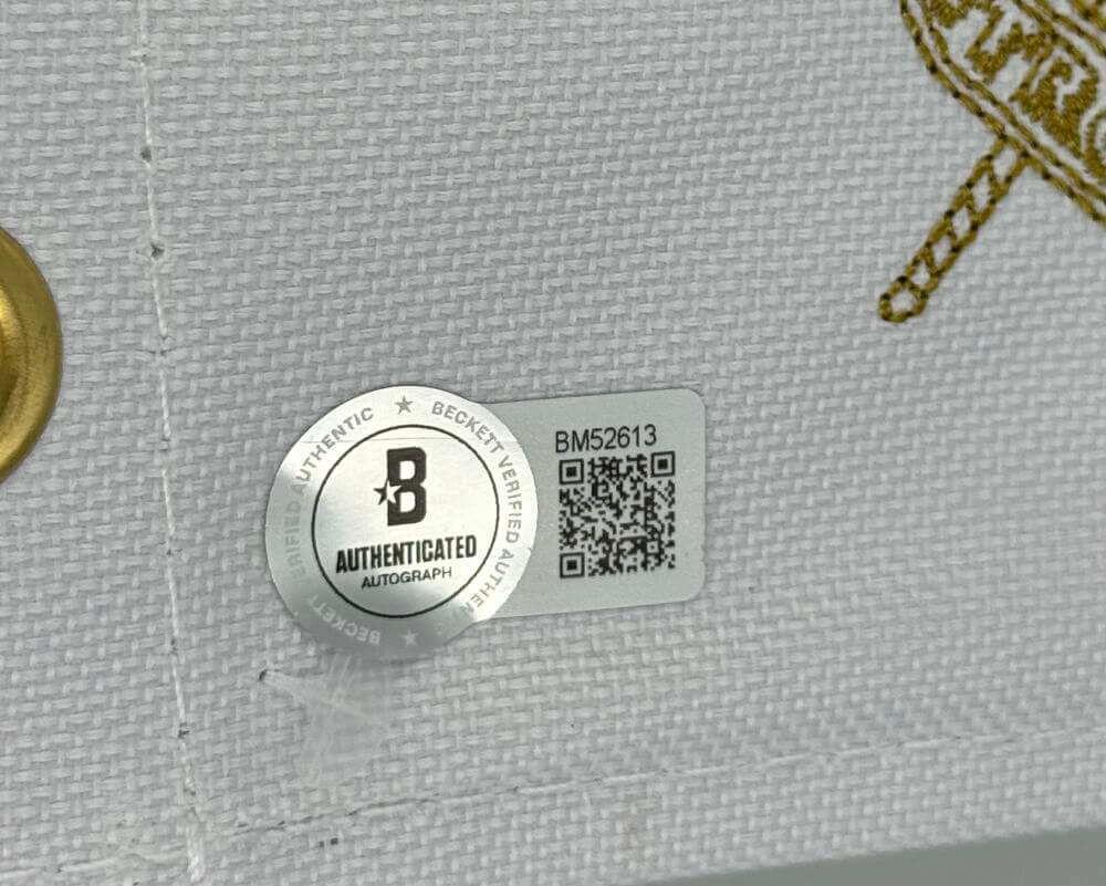 Neal Shipley Signed Rocket Mortgage Classic Signed Golf Flag Autograph Bas K13 - Image 2