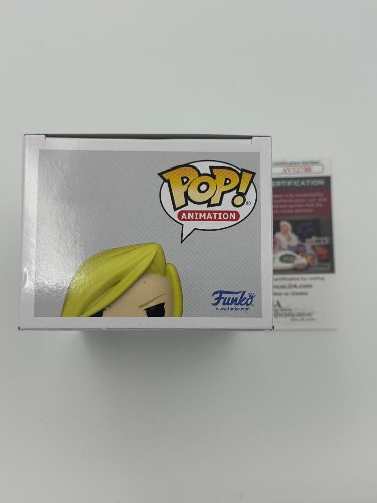 Stephanie Young Signed Olivier Mira Armstrong Funko Fullmetal Alchemist Jsa 780 - Image 5