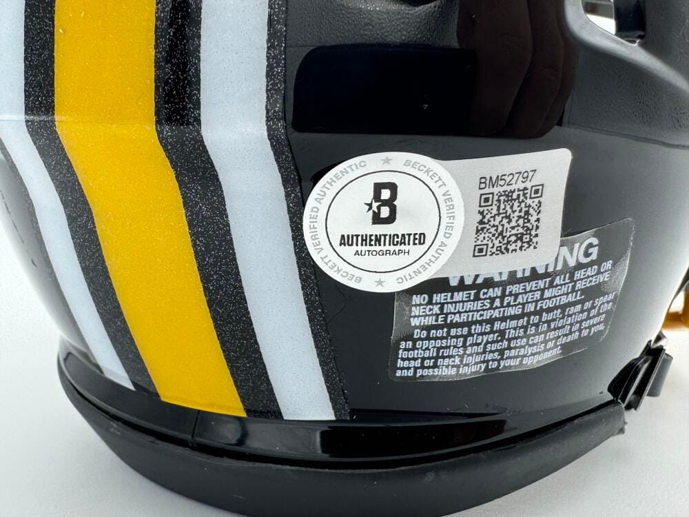Brett Norfleet Signed Missouri Tigers Mini Helmet Mizzou Autograph Bas K97 - Image 2
