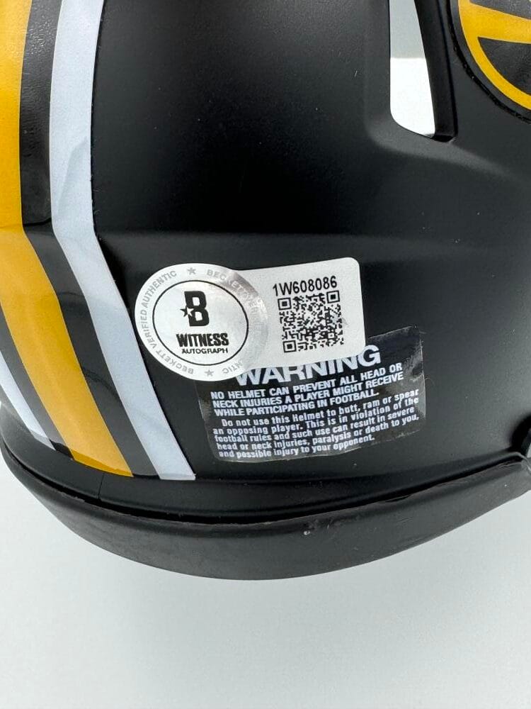 MARCUS CARROLL SIGNED MISSOURI TIGERS MINI HELMET MIZZOU SEC AUTOGRAPH BAS K86 - Image 2