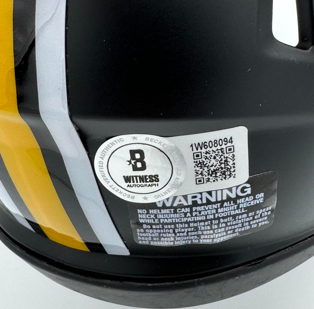 MARCUS CARROLL SIGNED MISSOURI TIGERS MINI HELMET MIZZOU SEC AUTOGRAPH BAS K94 - Image 2