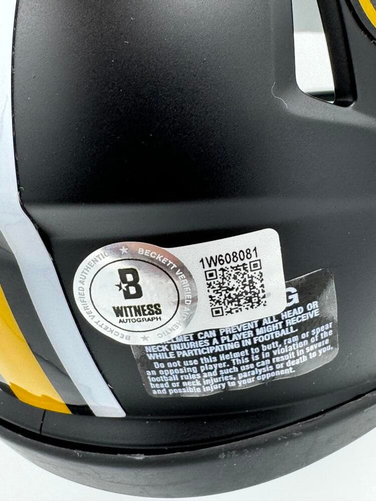 MARCUS CARROLL SIGNED MISSOURI TIGERS MINI HELMET MIZZOU SEC AUTOGRAPH BAS K081 - Image 2