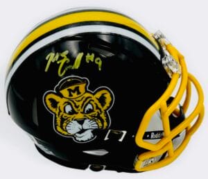 MARCUS CARROLL SIGNED MISSOURI TIGERS SAILOR MINI HELMET MIZZOU BECKETT BAS K87