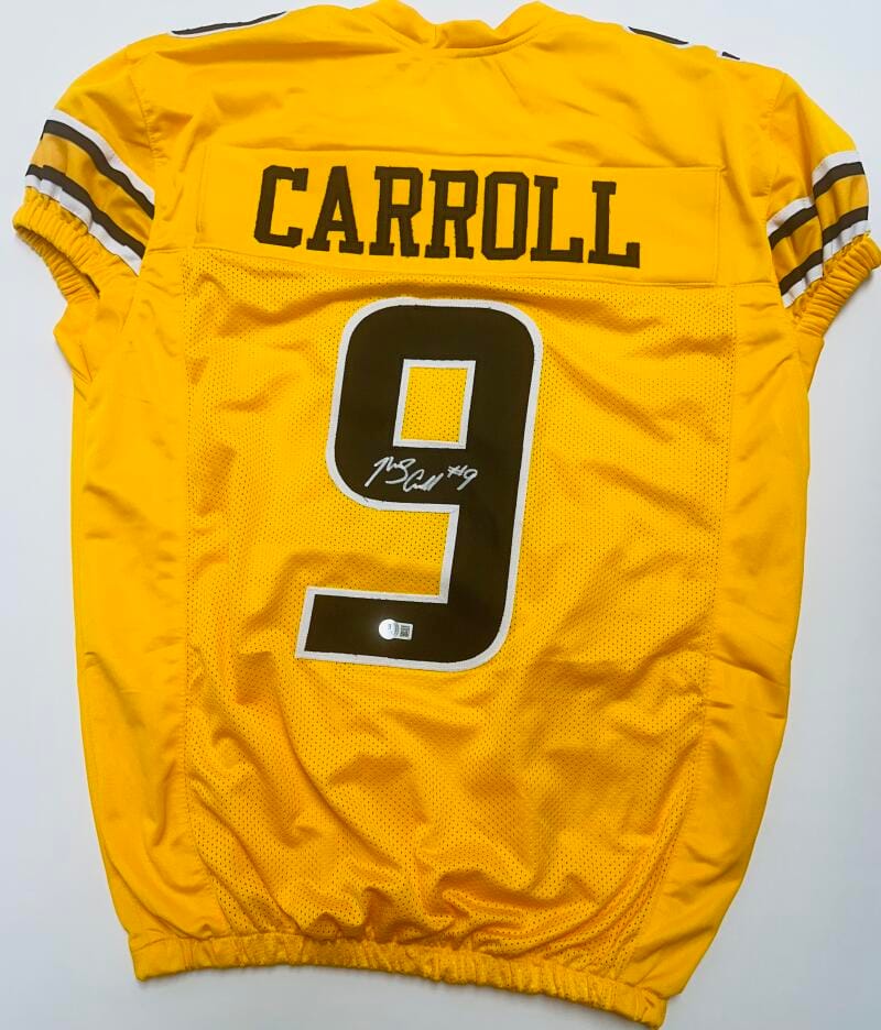 MARCUS CARROLL SIGNED CUSTOM GAME CUT JERSEY MISSOURI TIGERS AUTOGRAPH BAS J076